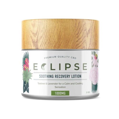 Eclipse Soothing CBD Recovery Lotion Bottle